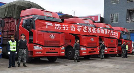 湖北治超專章出臺 超載車不得出貨運站