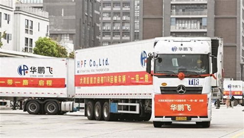 公路運輸一次申報一證到底一車直達 大灣區(qū)首次自有tir跨境貨物啟運