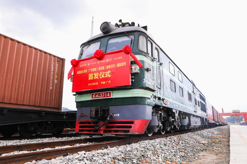粵港澳大灣區至東盟國際貨運班列首發